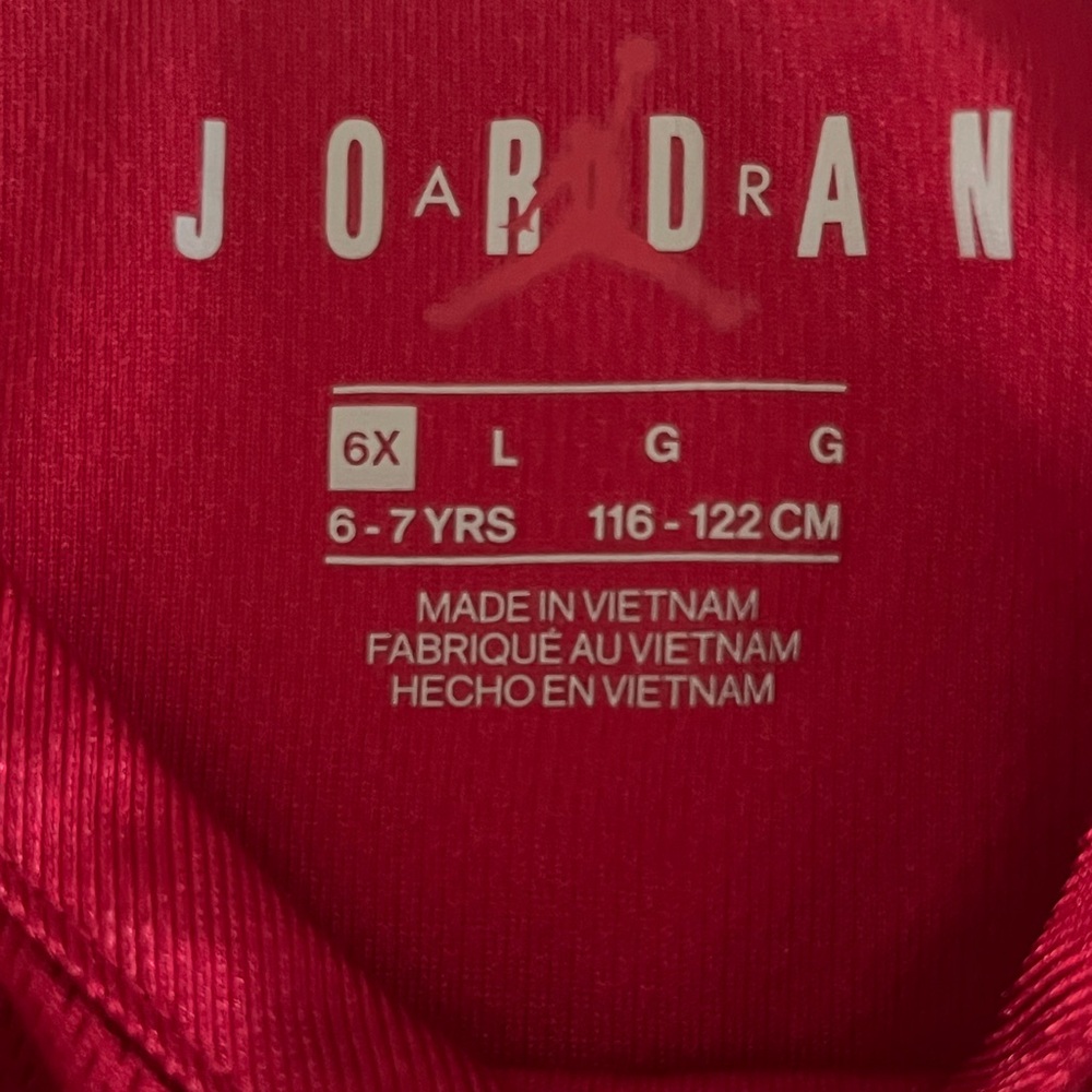 Air Jordan Youth 6-7 Years Old Jersey - Picture 2 of 4